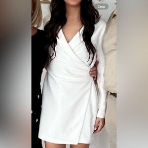 Petite white blazer dress - Abercrombie